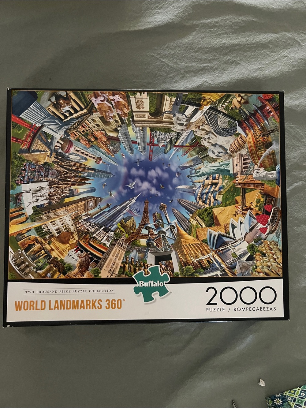 Buffalo Games World Landmarks 360° 2000 Piece Puzzle